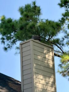 Spring home maintenance inspection in Northwest Houston. Trim trees.